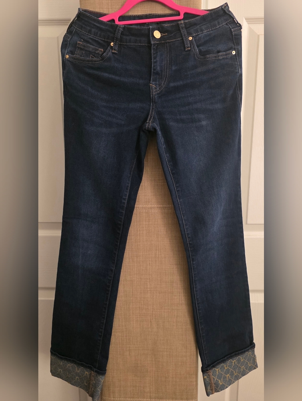 True Religion Women's Dark Blue Skinny Jeans